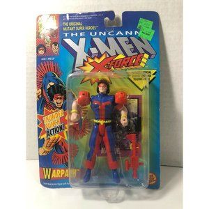 Vintage ToyBiz Marvel X-Men X-Force Figure Blue Card - WARPATH